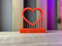 heart print with 0.20 layer, base print with 0.12 layer