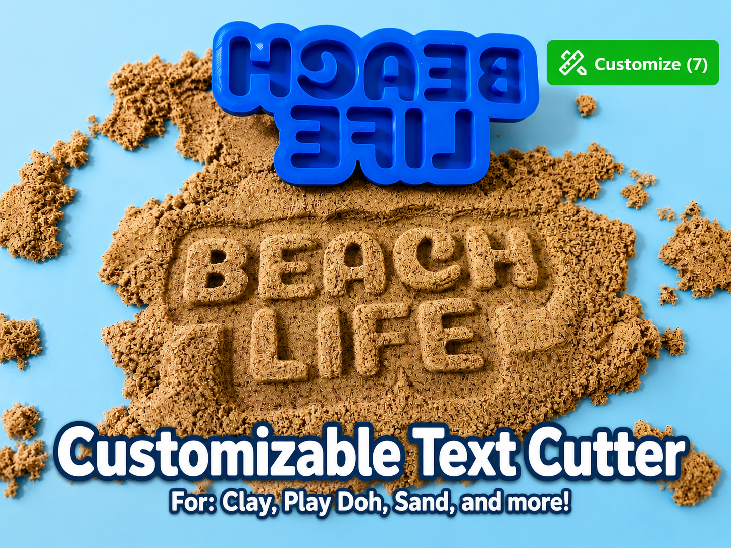 Parametric Mirrored Text Cutter