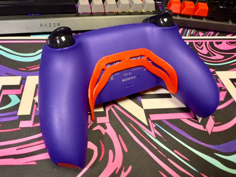 PS5 Controller Paddles with bend Rig (no Screws)