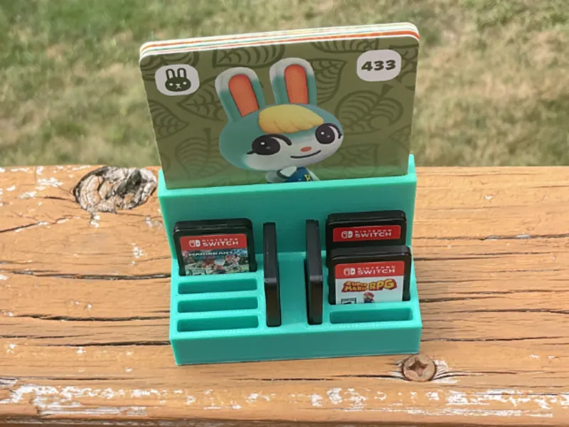 Switch 1 Game Card and Amiibo Card Holder