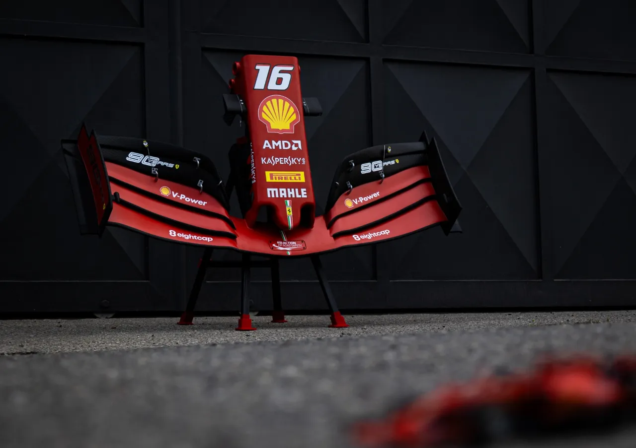 FERRARI F1 SF90 - MONZA 2019 - NAUSELLO ALERON view 4