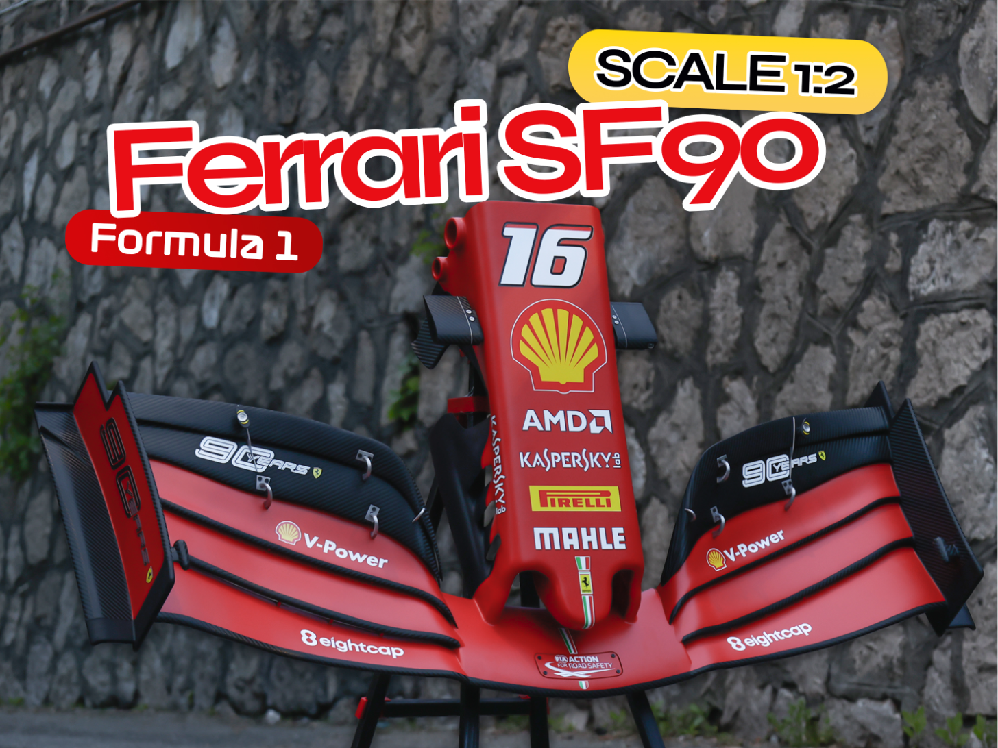 FERRARI F1 SF90 - MONZA 2019 - NAUSELLO ALERON