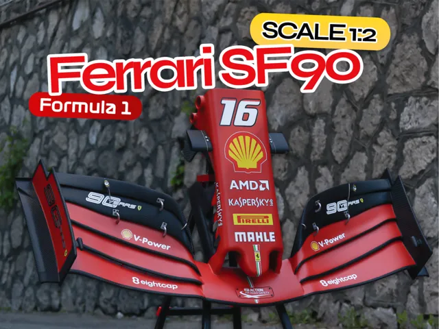 FERRARI F1 SF90 - MONZA 2019 - NAUSELLO ALERON