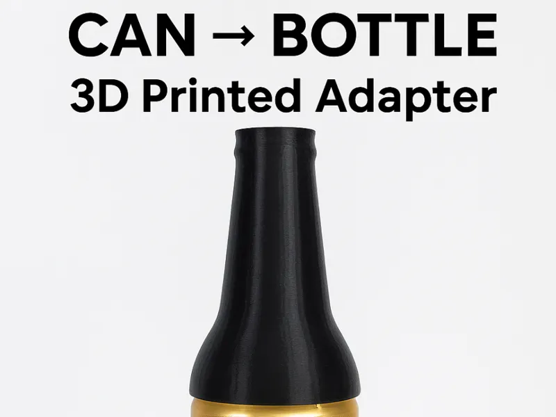 Can to bottle adapter !