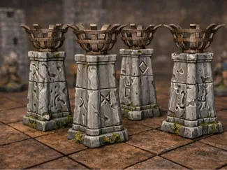 Dark realms: Braziers