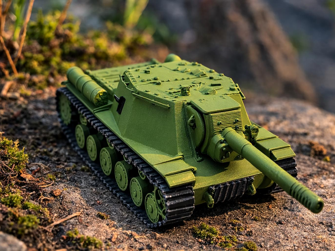 Tank SU-152 scale 1/72