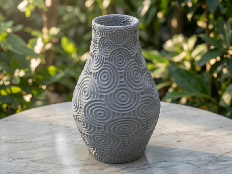 Organic Concentric Vase