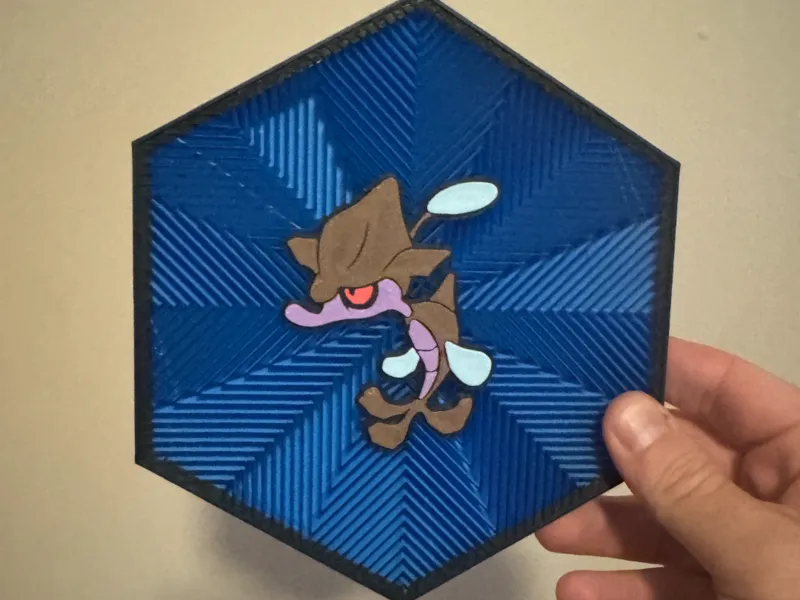 #690 Skrelp Hex Wall Art
