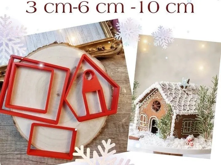 Cutter4Clay - Gingerbread House