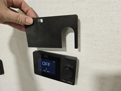 Light blocking cover for RV Wifi Thermostat