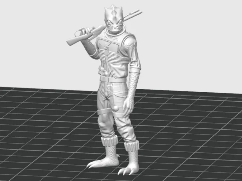 BOSSK – The Trandoshan Bounty Hunter
