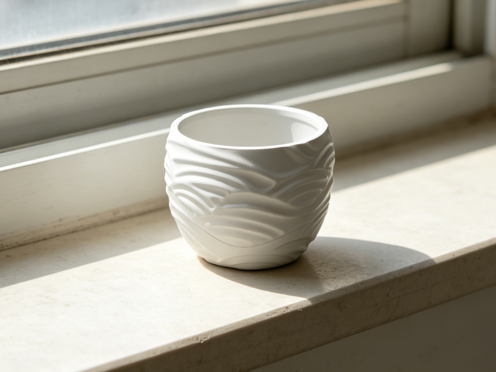 Miniatura 4 do modelo 3D 圆形小花盆一(Small round flowerpot 1)