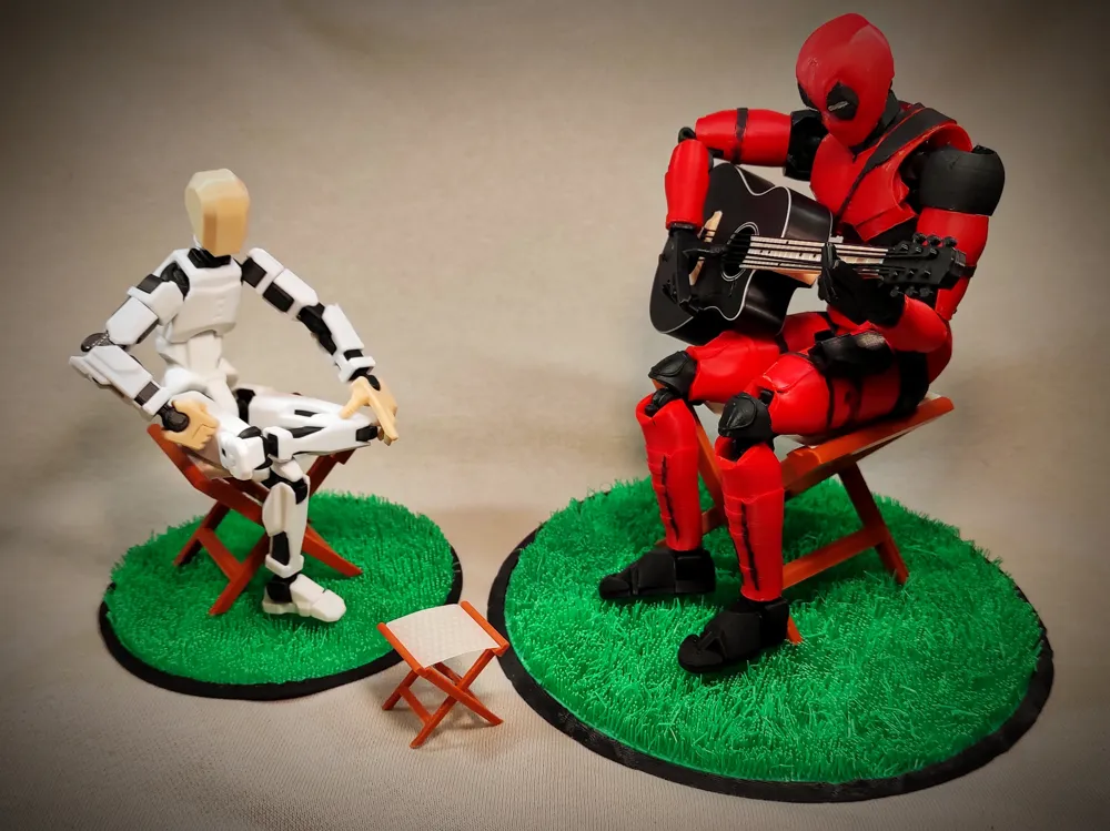 The smallest foldable stool ! by Tim_Bricker MakerWorld: Download Free ...