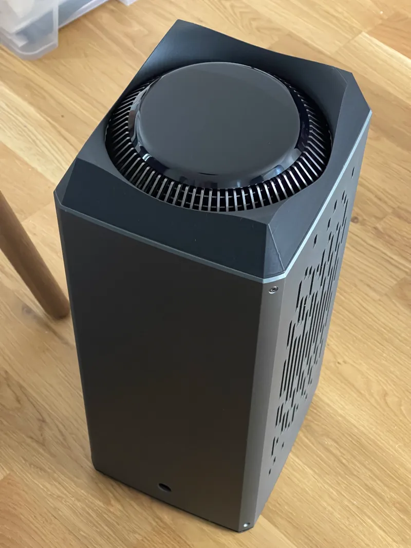 Mac Pro 2013 fan mount for Louqe RAW S1 SFF case