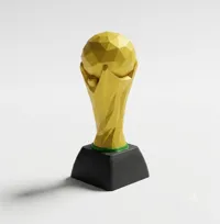 Colored Trophy - Black Stem