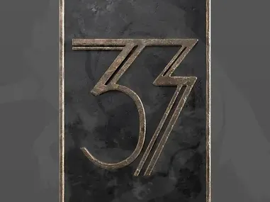 Clair Obscur: Expedition 33 armband “33” Emblem