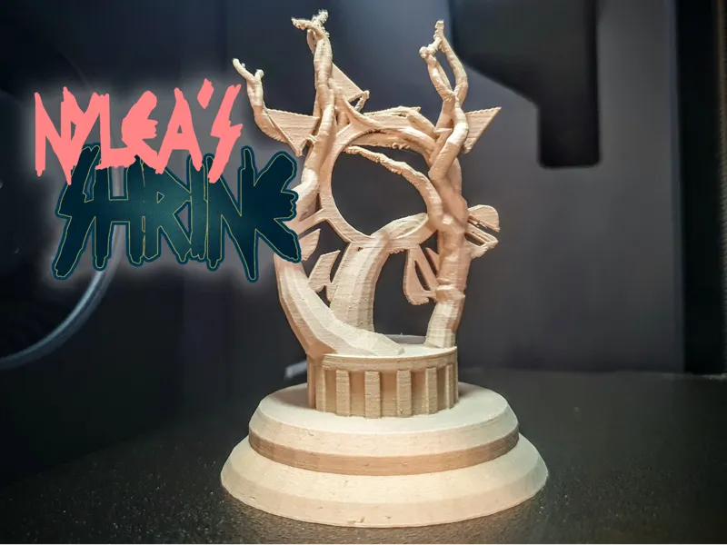 Nylea's Shrine of the Hunt & Nature - Terrain Mini