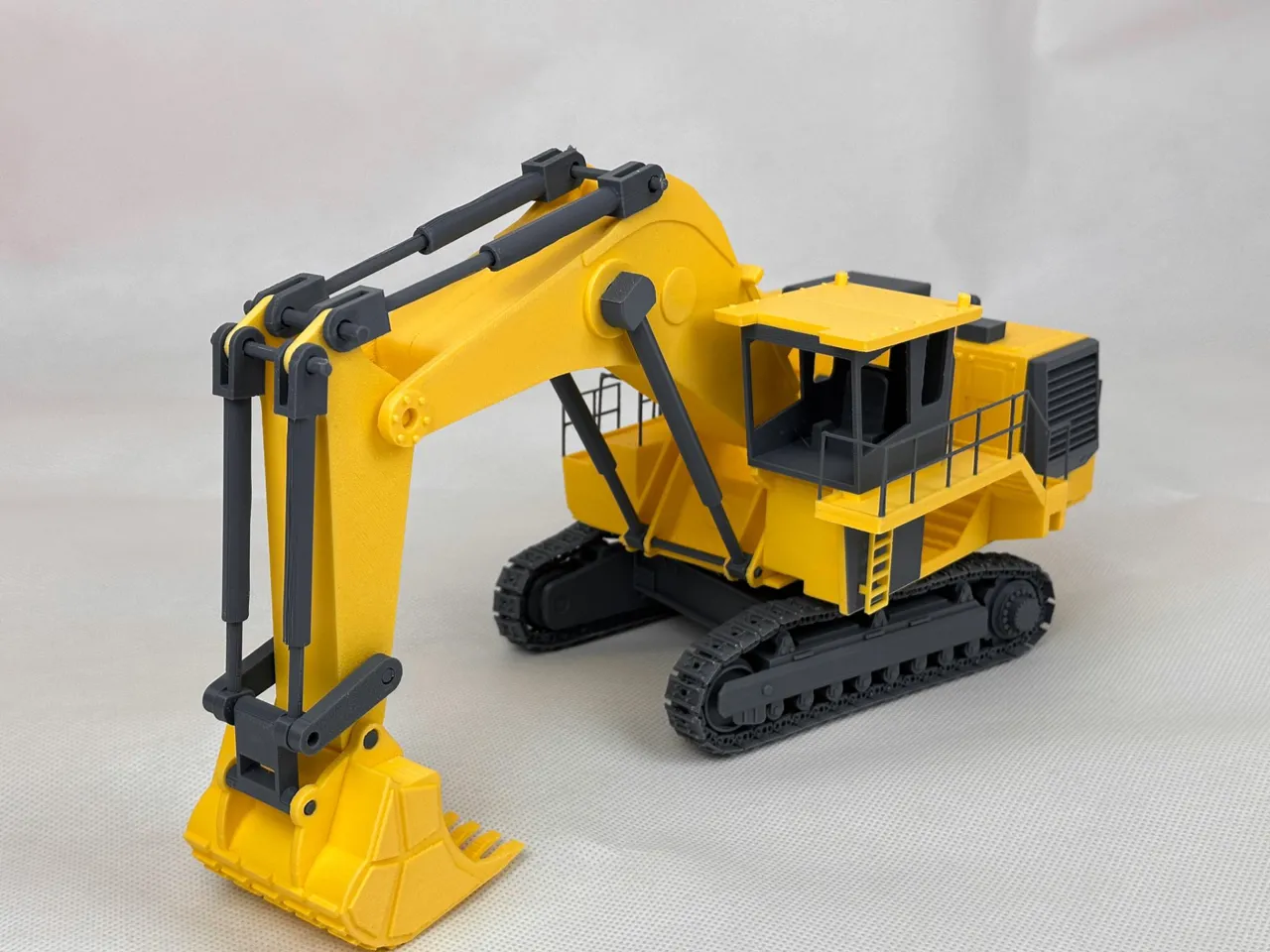 Caterpillar 6020B Minig Excavator- Fully 3D model view 4