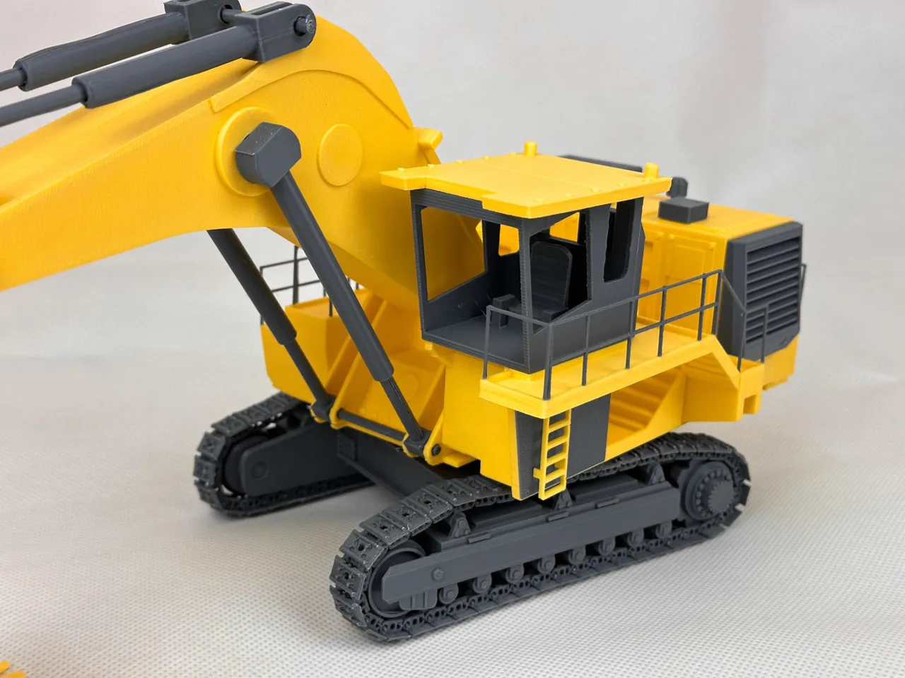 Caterpillar 6020B Minig Excavator- Fully 3D model view 3