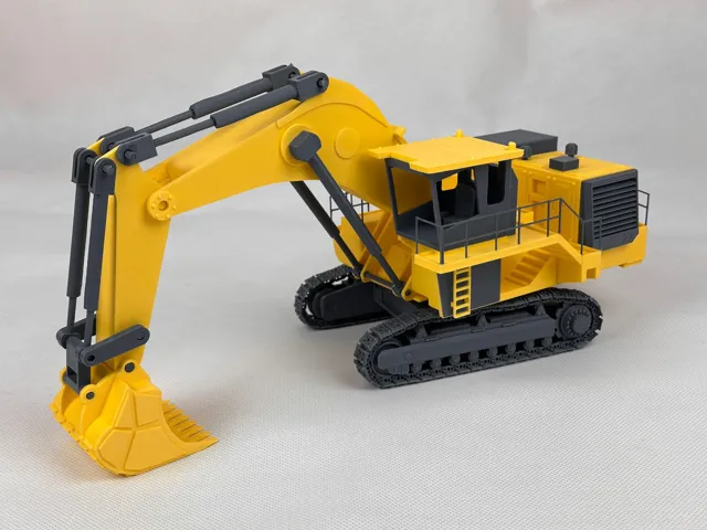 Caterpillar 6020B Minig Excavator- Fully 3D model
