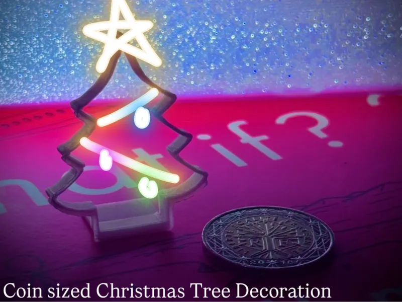 Little Christmas Tree Decoration 12min No Support