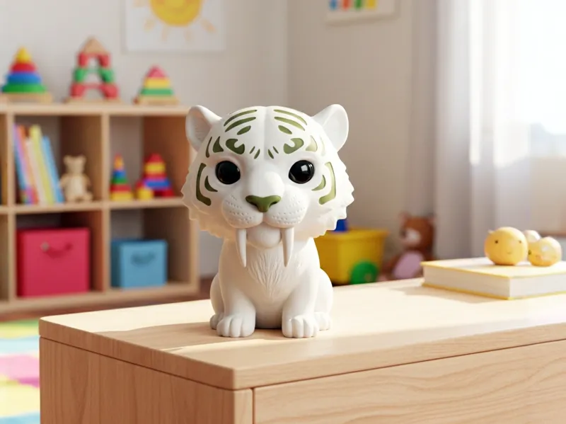 Chibi Saber Tiger – Cute Predator Edition