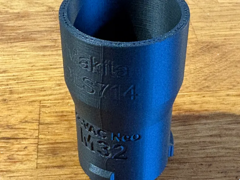 Makita DLS714 Mitrę Saw OsVac vac adapter M32
