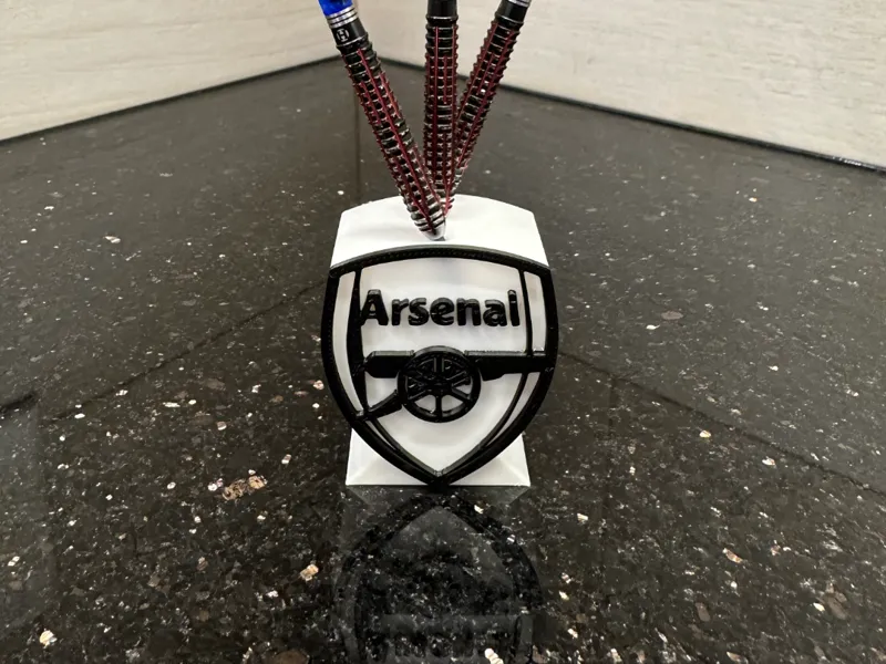 Arsenal dart stand