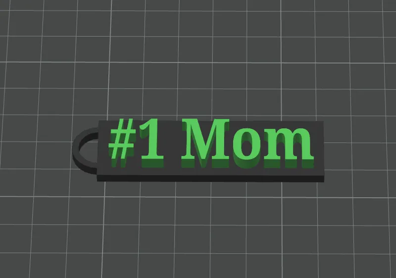 Mom keychain