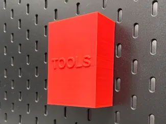 Parametric/customizable Skadis box
