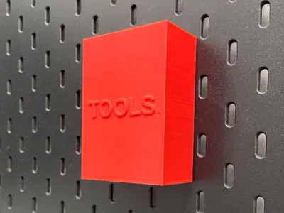 Parametric/customizable Skadis box