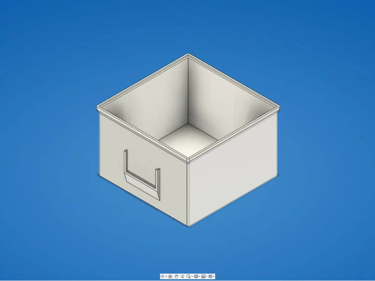 Customizable Stackable Box with Label Slots - Free 3D Print Model ...