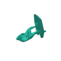 Surfeur low poly — photo 4
