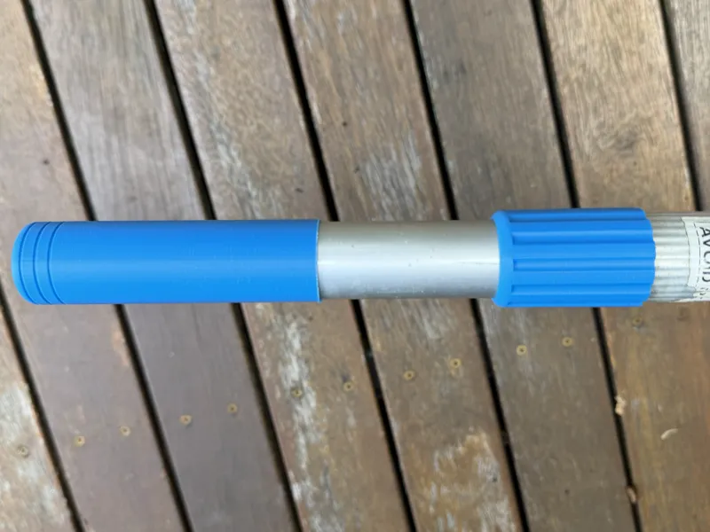Pool Pole Grip and Collar