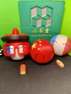 Joyful China Ball (Spectacles, Backbone, Loving Heart)