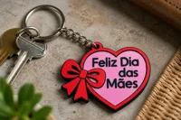 Chaveiro dia das Mães 3 cores