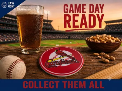 st-louis cardinals coaster mlb