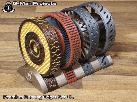 Premium Bearing Fidget Spinner Set (XL), no AMS