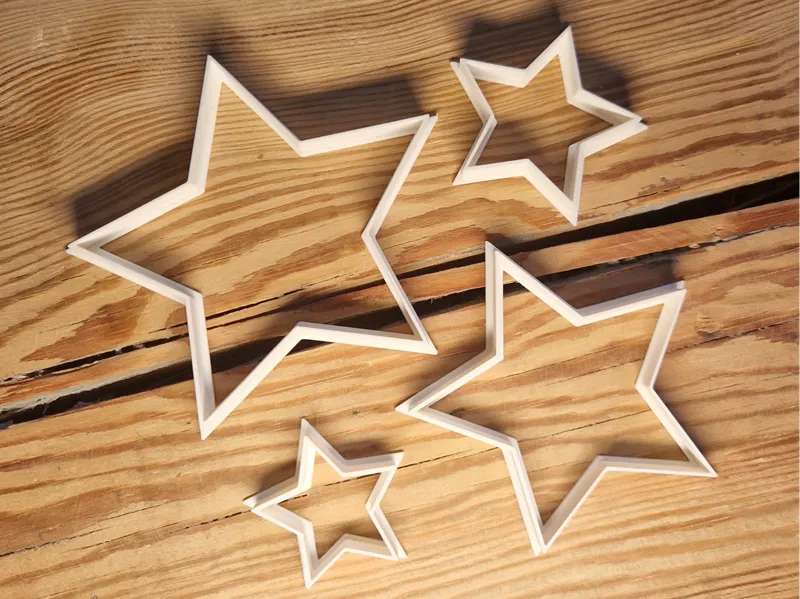 Gingerbread Cookie Cutters – Stars