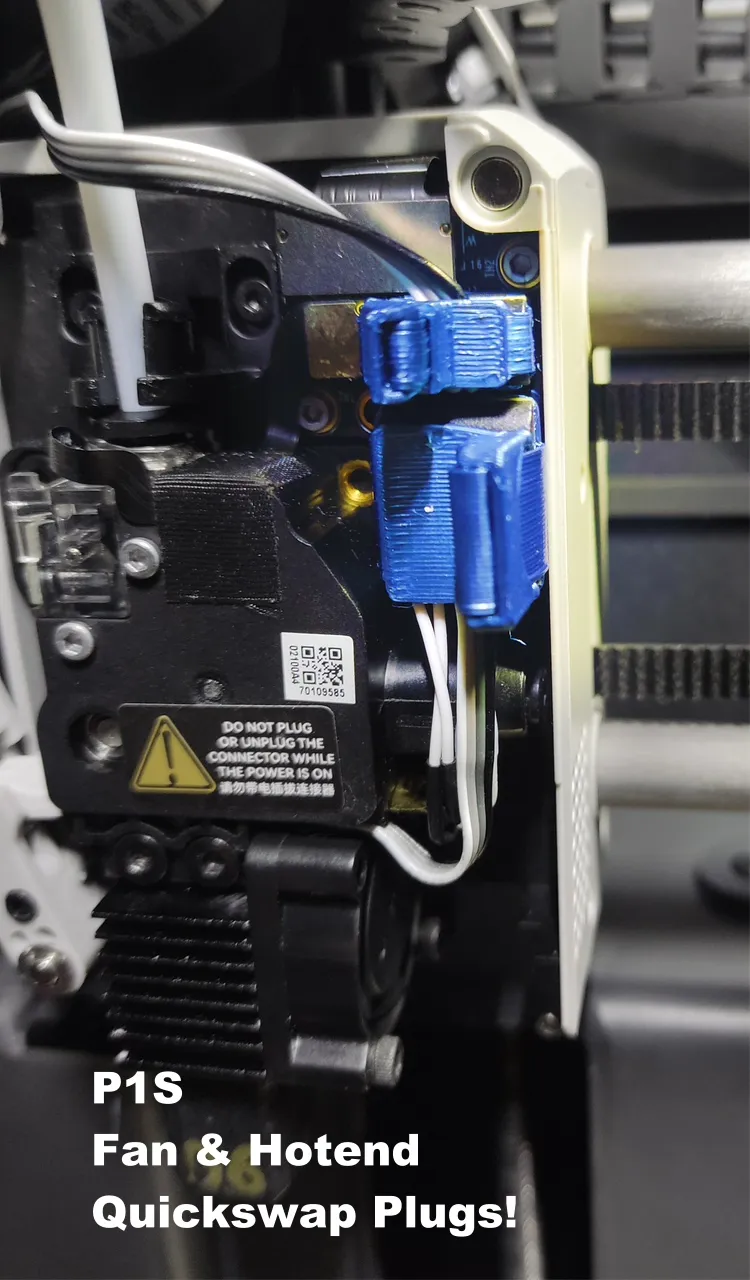 P1S Hotend Nozzle Fast & Quick Swap Plug Guide V2 - Free 3D Print Model ...