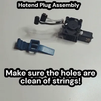 P1S Hotend Nozzle Fast & Quick Swap Plug Guide V2 view 4