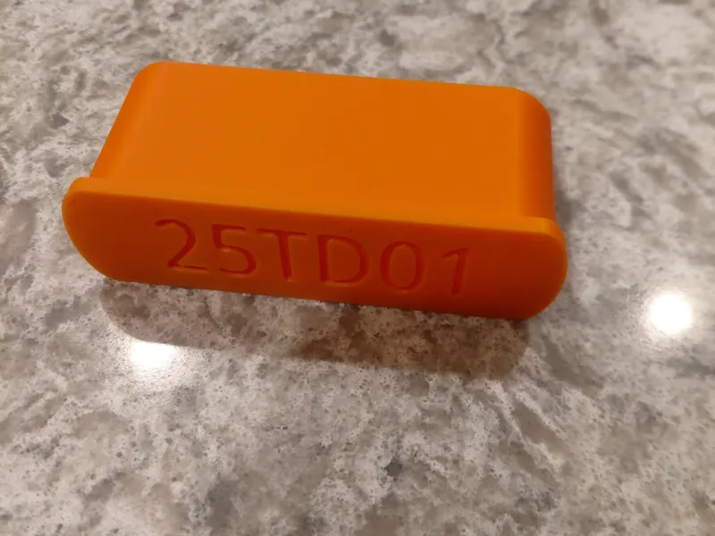 25TD01 Traction motor connector cover