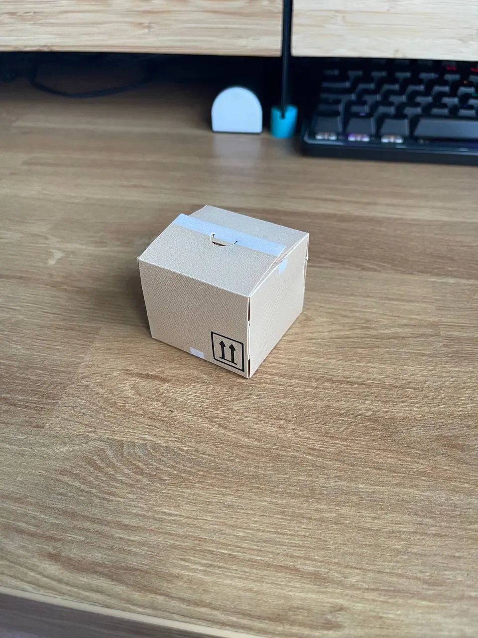 Printable Miniature Cardboard Box by Gannon MakerWorld: Download Free ...
