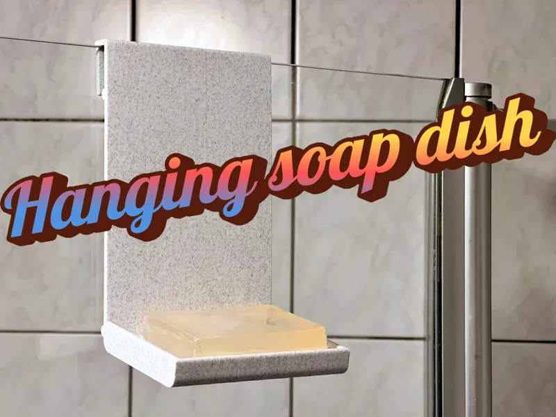 Hanging soap dish