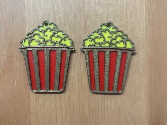 Popcorn Bucket Earrings