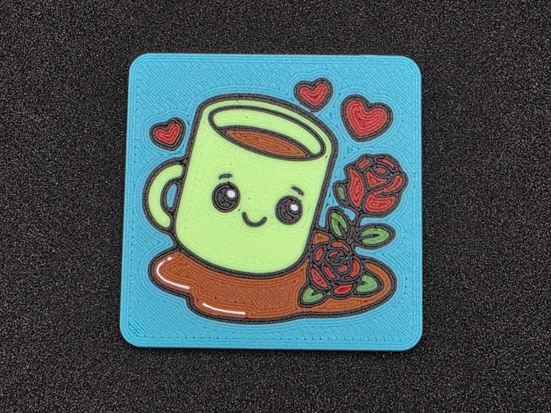 Cute Coffee Mug Magnet