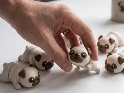 Articulated PET Dog