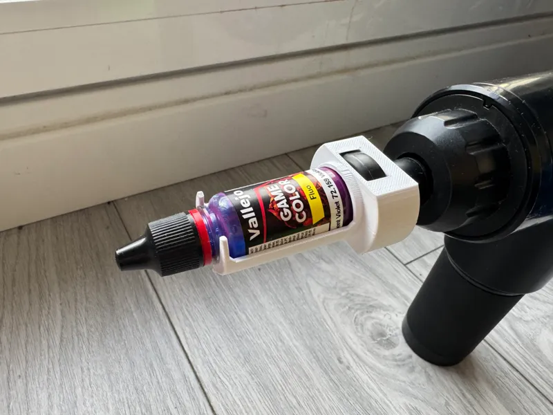 Paint shaker adapter for Livoo massage gun