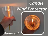 0.5 mm thick for candles 4-8 mm in diameter