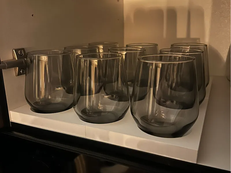IKEA IVRIG Glass Holder 3x2 perfect fit